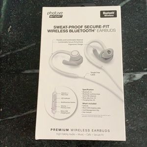 Photive Sport Sweatproof Wireless 